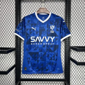 Al Hilal home soccer jersey 2024 2025