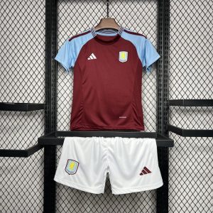 Kit inicial infantil Aston Villa 2024 2025