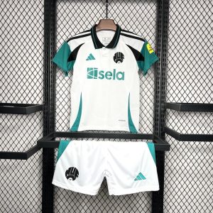 Newcastle United Away Kids Kit 2024 2025