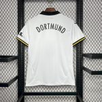 Camisa de futebol Borussia Dortmund 2024 2025 terceira branca