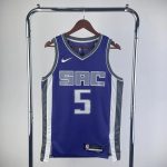 Sacramento Kings FOX 5 NBA-Basketballtrikot 2023 2024