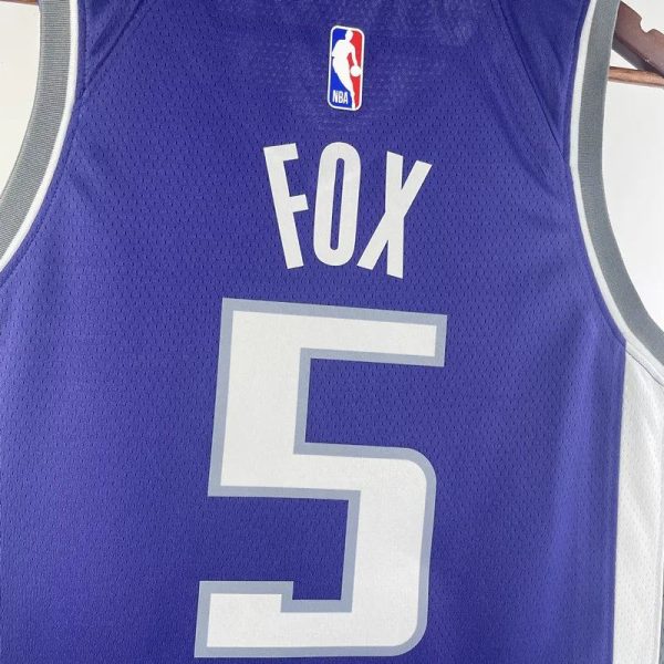 Sacramento Kings FOX 5 NBA-Basketballtrikot 2023 2024