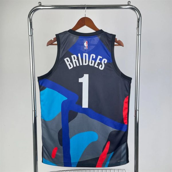 Maillot Brooklyn Nets  BRIDGES 1 NBA Basket