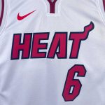 Miami Heat 6 JAMES NBA Basketball Jersey