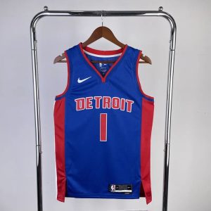 Detroit Pistons IVERSON 1 NBA Basketball Jersey 2023 2024