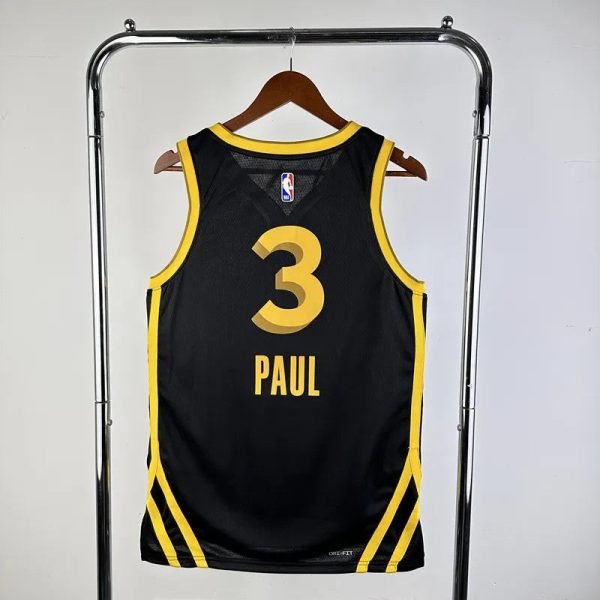 Maillot Golden State Warriors PAUL 3 NBA Basket 2023 2024