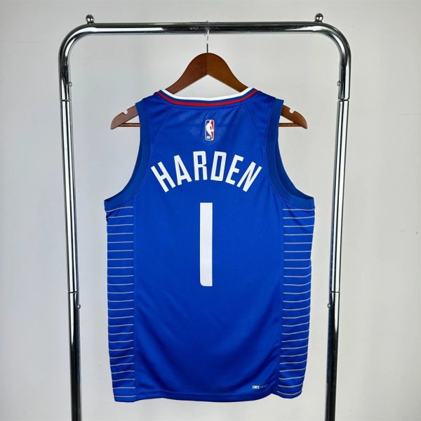 Maillot Los Angeles Clippers HARDEN 1 NBA Basket 2023 2024