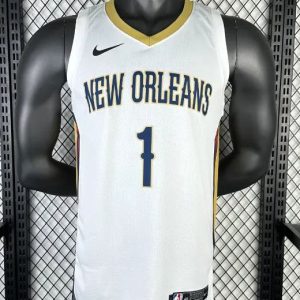 Maillot New Orleans Pelicans WILLIAMSON 1 NBA Basket 2023 2024