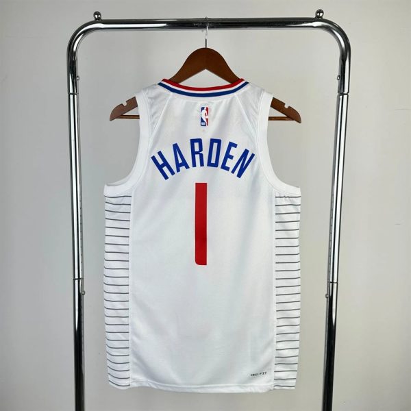 Los Angeles Clippers HARDEN 1 NBA Basketball Jersey 2023 2024