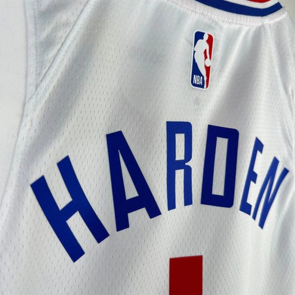 Los Angeles Clippers HARDEN 1 NBA-Basketballtrikot 2023 2024