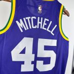 Utah Jazz MITCHELL 45 NBA-Basketballtrikot 2023 2024