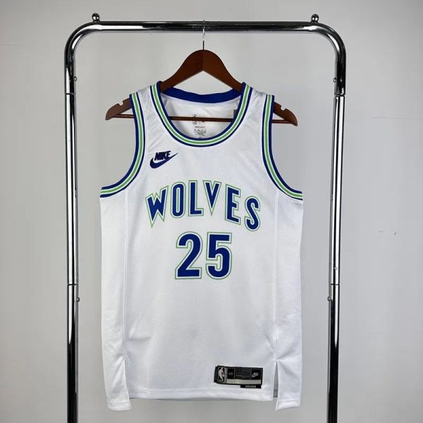 Maillot Minnesota Timberwolves ROSE 25 NBA Basket 2023 2024