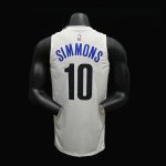 Camiseta de baloncesto Brooklyn Nets Simmons 10 NBA