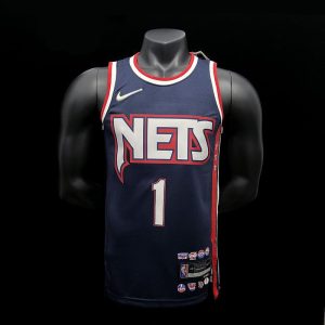 Brooklyn Nets 1 BRIDGES NBA Basketball Jersey