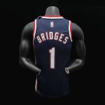 Brooklyn Nets 1 BRIDGES NBA Basketball Jersey