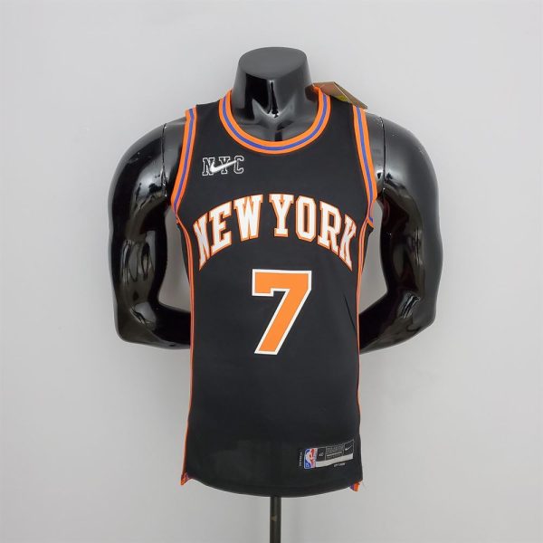 Maillot New York Knicks 7 Anthony NBA Basket