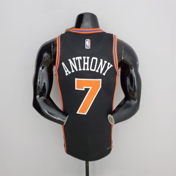 Maillot New York Knicks 7 Anthony NBA Basket