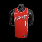 Chicago Bulls 1 ROSA NBA-Basketballtrikot