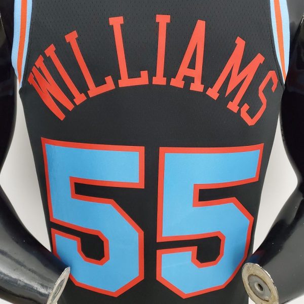 Maillot Sacramento Kings 55 Williams NBA Basket