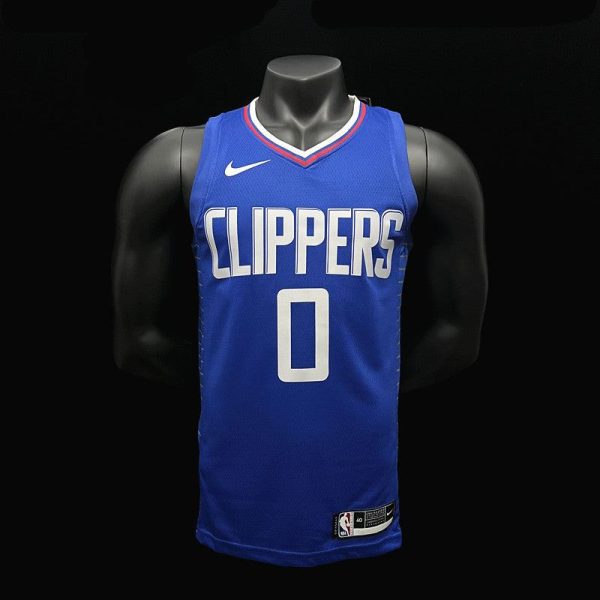 Maglia Los Angeles Clippers 0 WESTBROOK NBA Basket