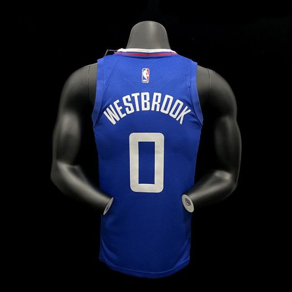 Maglia Los Angeles Clippers 0 WESTBROOK NBA Basket