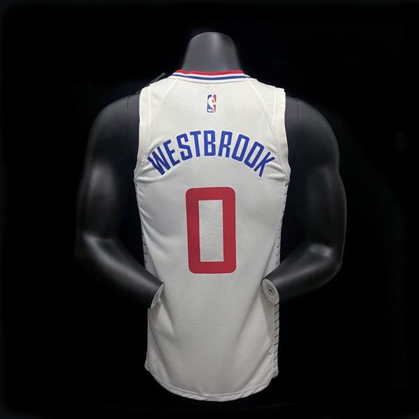 Maillot Los Angeles Clippers 0 Westbrook  NBA Basket