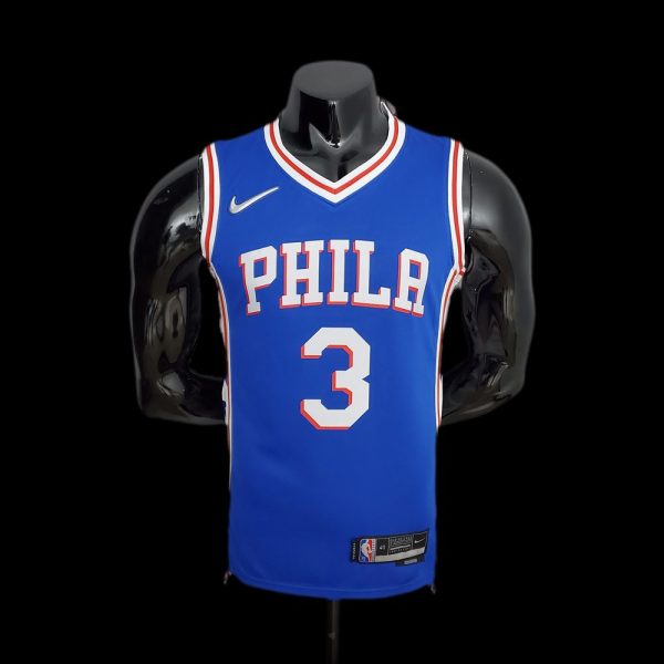 Philadelphia 76ers 3 IVERSON NBA Basketball Jersey