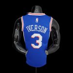 Philadelphia 76ers 3 IVERSON NBA Basketball Jersey