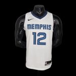 Maillot Memphis Grizzlies 12 Morant NBA Basket