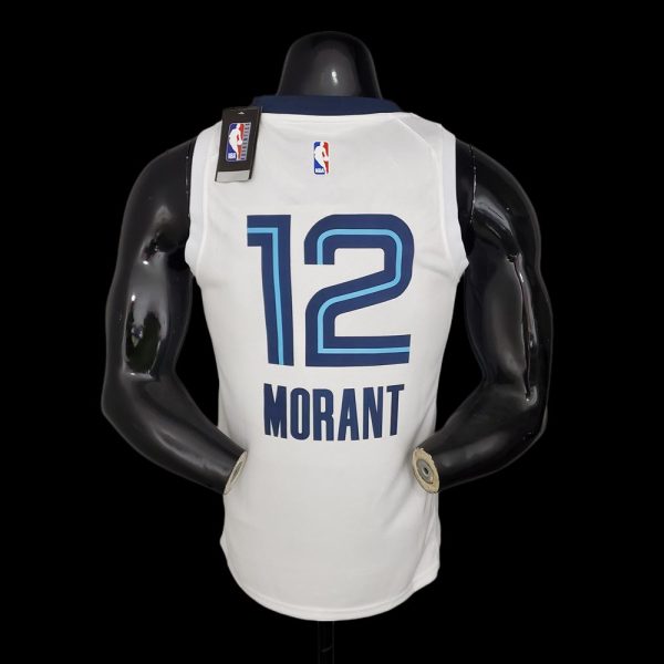 Maillot Memphis Grizzlies 12 Morant NBA Basket