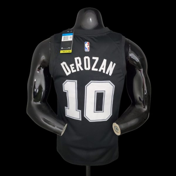 Maillot San Antonio Spurs 10 DeROZAN NBA Basket