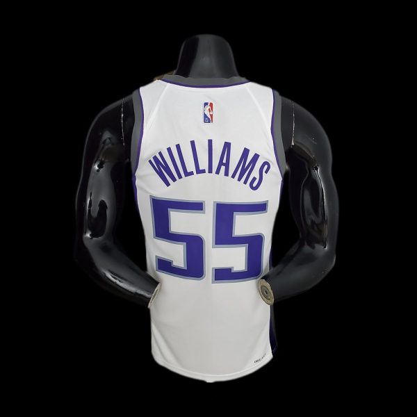 Maglia da basket NBA dei Sacramento Kings 55 Williams