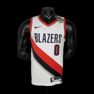 Portland Trail 0 LILLARD NBA-Basketballtrikot