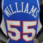 Sacramento Kings 55 Williams NBA Basketball Jersey