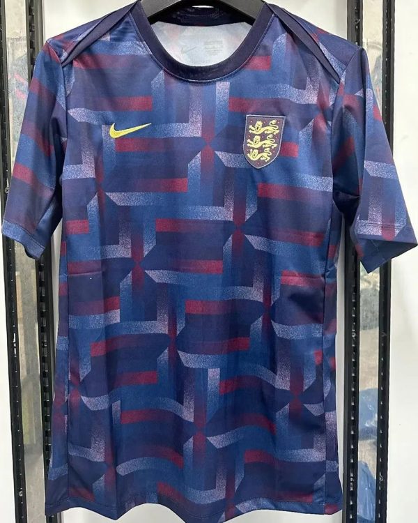 Camisola de futebol de treino da Inglaterra 2024 2025 EURO2024