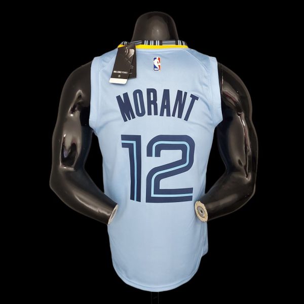 Maillot Memphis Grizzlies 12 Morant NBA Basket