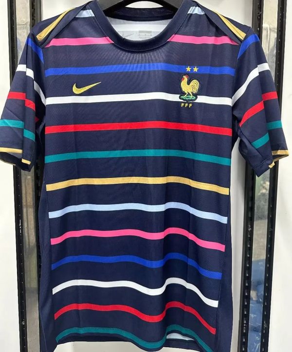 Équipe de France maillot foot entraînement 2024 2025 EURO2024