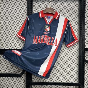 Atletico Madrid Retro-Fußballtrikot 1998 1999