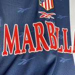 Camisa retrô do Atlético de Madrid 1998 1999