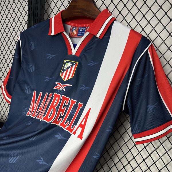 Camisa retrô do Atlético de Madrid 1998 1999