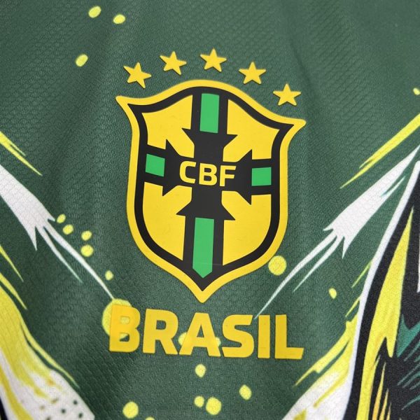 Camisa de futebol conceito Brasil 2024 2025