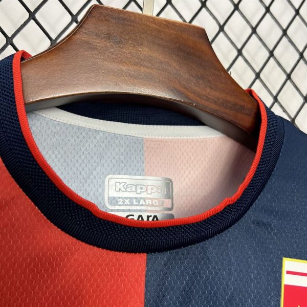 Genoa home soccer jersey 2024 2025