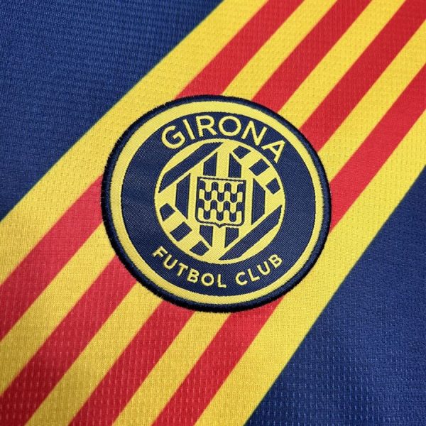 Girona away soccer jersey 2024 2025