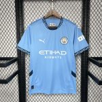 Manchester City maillot foot 2024 2025 Domicile