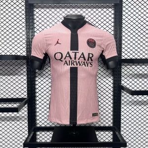 Paris Saint Germain PSG soccer jersey 2024 2025 third pink