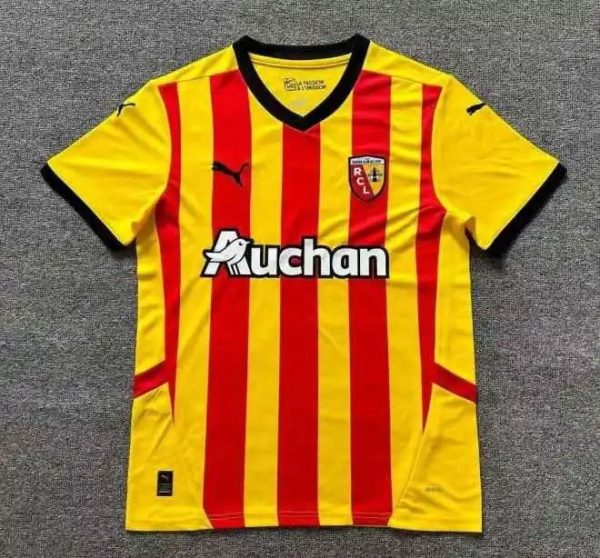 RC Lens Heimfußballtrikot 2024 2025